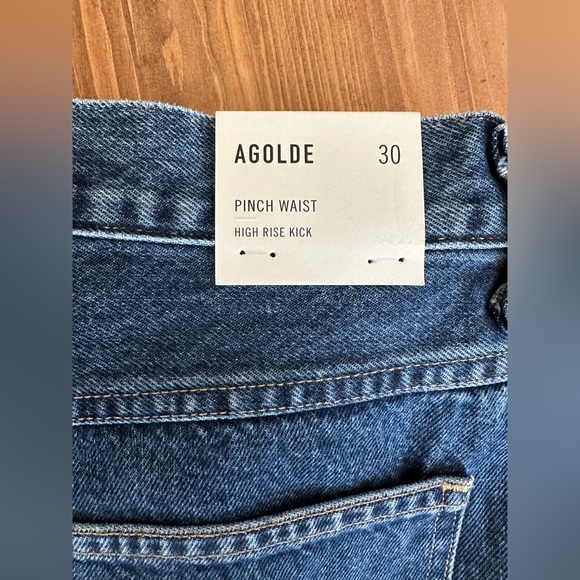 Agolde Pinch Waist Straight Jean | Size 30 (8-10) - Picture 2 of 8